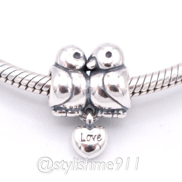Authentic PANDORA Love Birds Charm  - 791033 - Picture 2 of 13